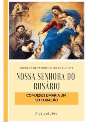 “Virgem do Rosario” - Uma Exploração dos Contornos Divinos em Tinta e Ouro!